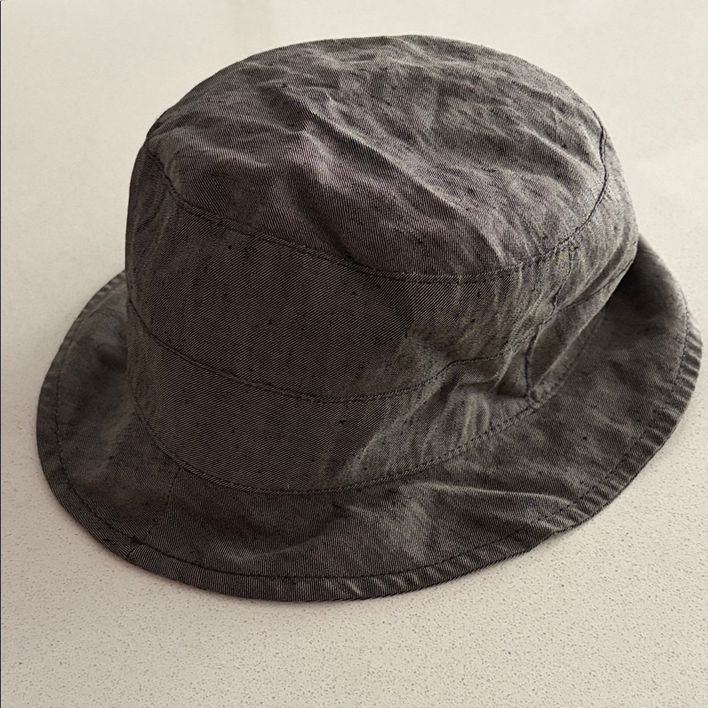 PRADA Gray Bucket Hat
